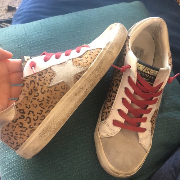 SOLD 10/20/24 live Vintage Havana Star & Real Fur Shoes - Picture 3 of 11